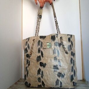 KenetCole reactión snake print shoulder womans  bag